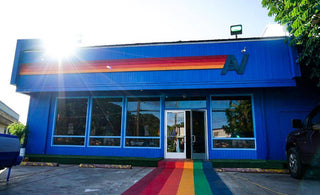 The front of the Aviator Nation North Shore retail location
