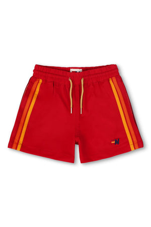 AVIATOR NATION KIDS FLEX BOARD SHORTS - RED