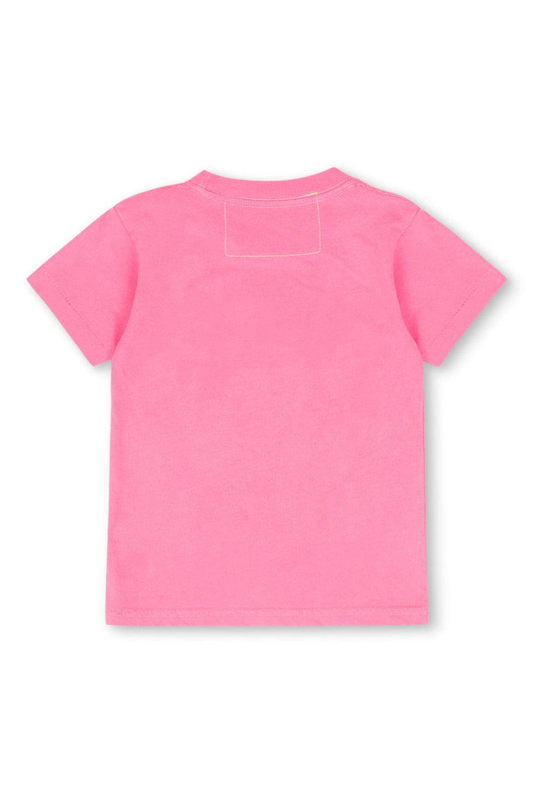KID'S AVIATOR NATION VENICE TEE - NEON PINK