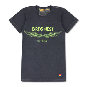 WMPO BIRDS NEST 2026 UNISEX CREW TEE - CHARCOAL