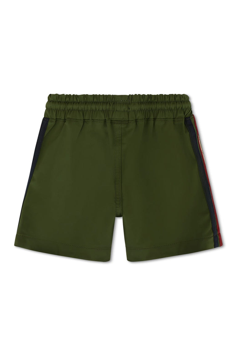 AVIATOR NATION KIDS FLEX BOARD SHORTS - GARDEN GREEN