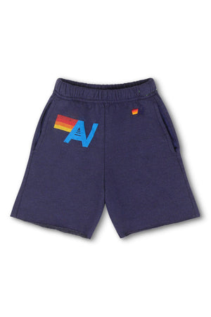 LOGO KIDS SWEATSHORTS - NAVY