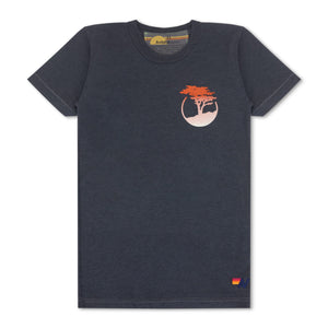 PEBBLE BEACH FOOD & WINE 2026 UNISEX CREW TEE - CHARCOAL