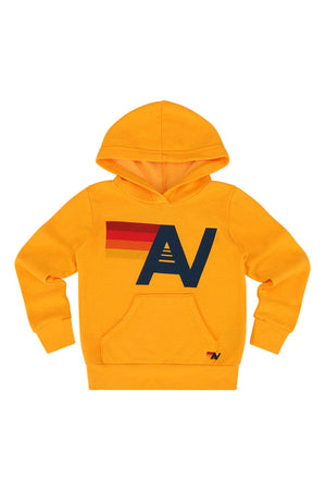 KID'S LOGO PULLOVER HOODIE - GOLD