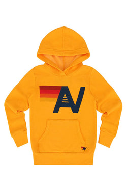 KID'S LOGO PULLOVER HOODIE - GOLD