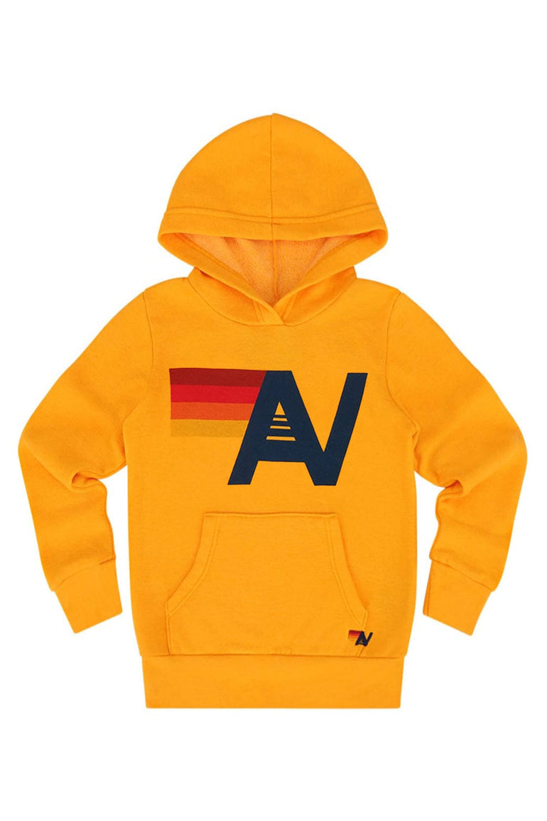 KID'S LOGO PULLOVER HOODIE - GOLD