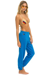 5 STRIPE SWEATPANTS - OCEAN Women's Sweatpants Aviator Nation