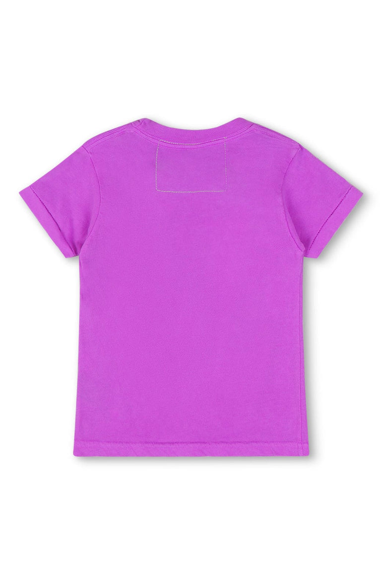 KID'S AVIATOR NATION VENICE TEE - NEON PURPLE