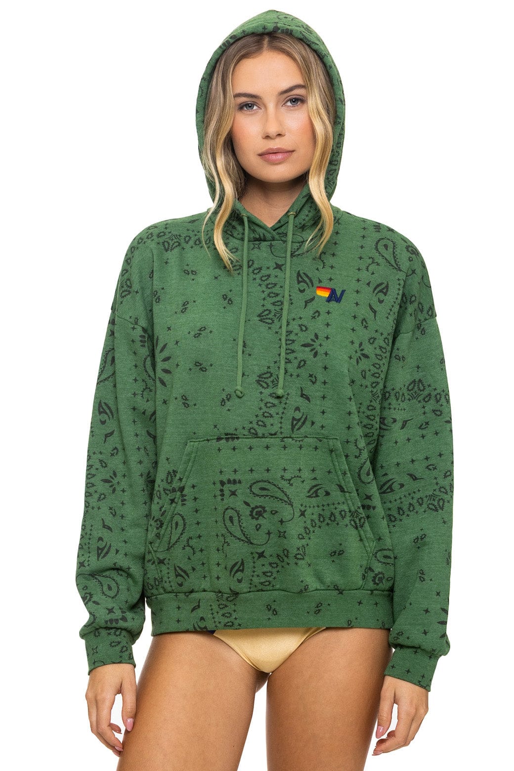 BANDANA RELAXED PULLOVER HOODIE - PALM – Aviator Nation