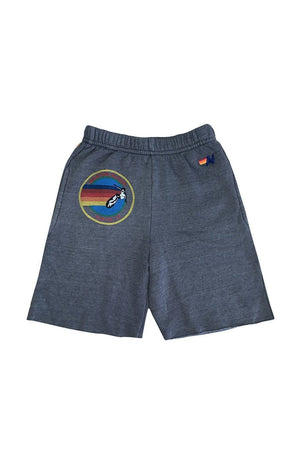 AVIATOR NATION AUSTIN KIDS SWEATSHORTS - VINTAGE CHARCOAL