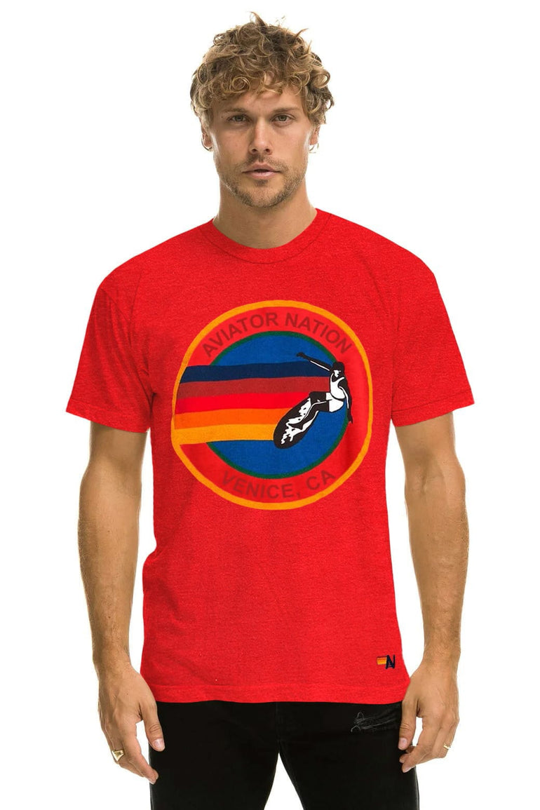 SIGNATURE VENICE TEE - RED