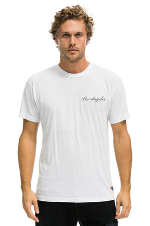 CHAD SMITH DREAMLAND LA FIRES BENEFIT CREW TEE - WHITE