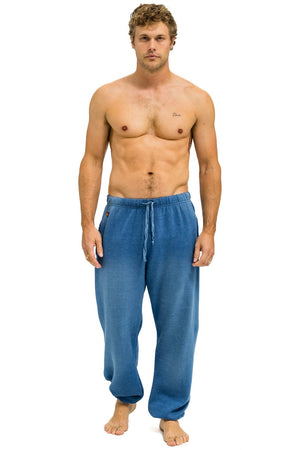 ESSENTIAL SWEATPANTS - FADED WATER