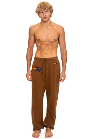LOGO SWEATPANTS - CINNAMON