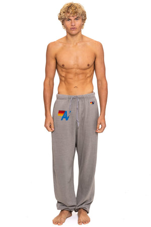 LOGO SWEATPANTS - SLATE