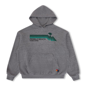 PEBBLE BEACH FOOD & WINE 2026 PULLOVER HOODIE RELAXED - HEATHER GREY