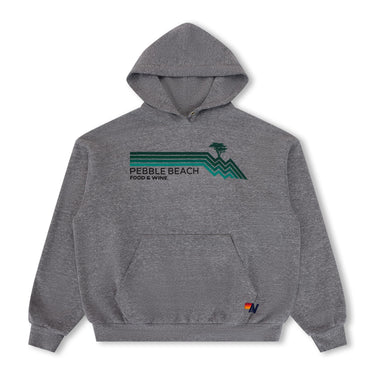 PEBBLE BEACH FOOD & WINE 2026 PULLOVER HOODIE RELAXED - HEATHER GREY