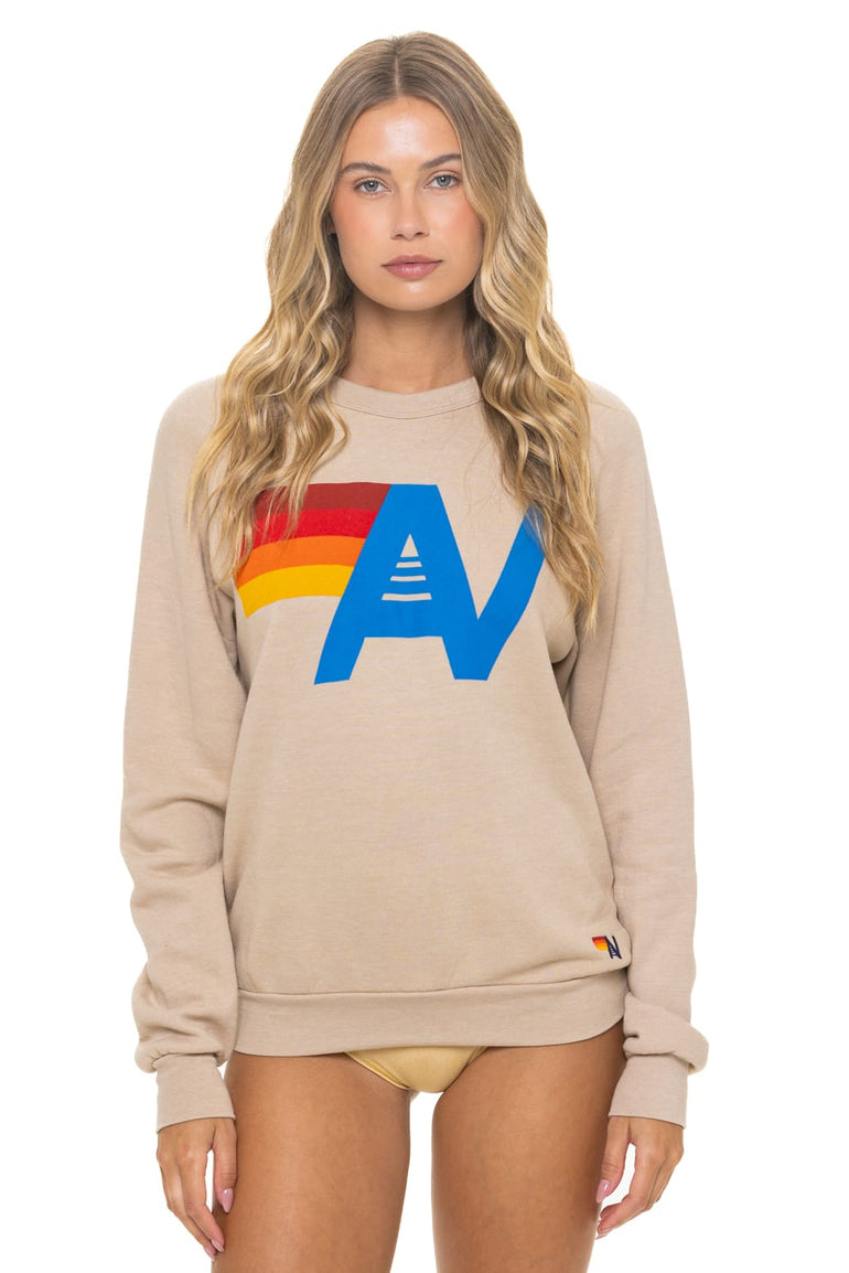 LOGO SWEATSHIRT - SAND