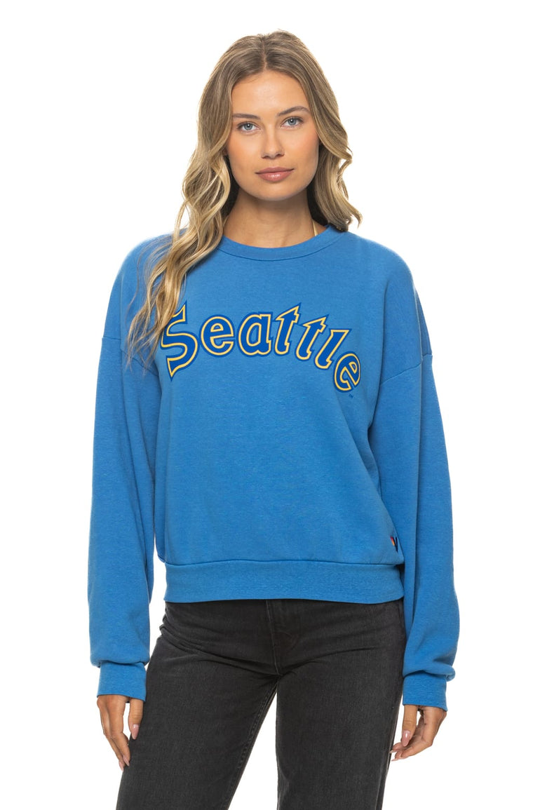 SEATTLE MARINERS 2026 RELAXED CREW SWEATSHIRT - COBALT