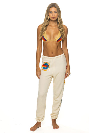 AVIATOR NATION VENICE SWEATPANTS - VINTAGE WHITE