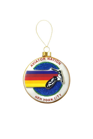 AVIATOR NATION NEW YORK CITY - BLOWN GLASS ORNAMENT
