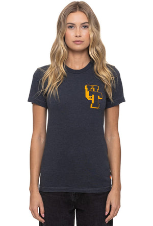UNIVERSITY OF TENNESSEE BOLT CREW TEE SHIRT - CHARCOAL