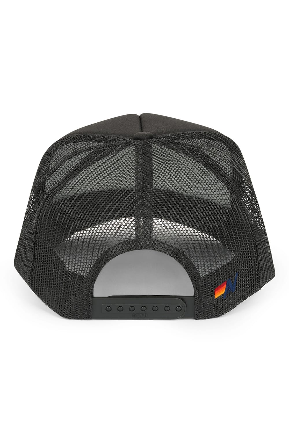 PRAY FOR SNOW VINTAGE TRUCKER HAT - BLACK - back