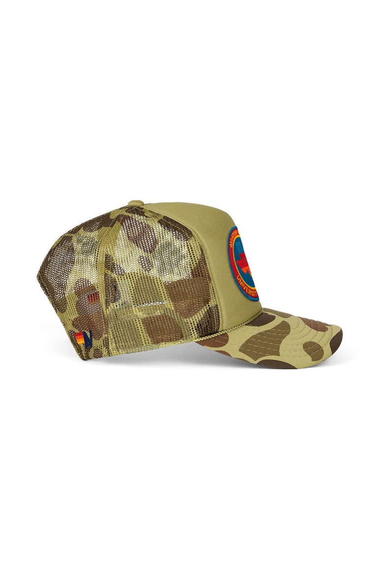 UNIVERSITY OF TEXAS CIRCLE PATCH VINTAGE LOW RISE TRUCKER - CAMO