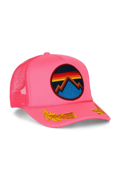 ALL SEASONS - VINTAGE LOW RISE LEAF TRUCKER HAT