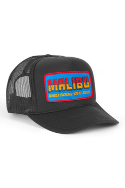 MALIBU CHILI COOK-OFF 2026 VINTAGE LOW RISE TRUCKER - BLACK