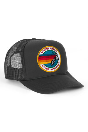 AVIATOR NATION MANHATTAN BEACH TRUCKER HAT