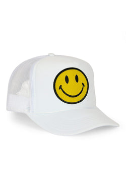 SMILEY VINTAGE TRUCKER HAT
