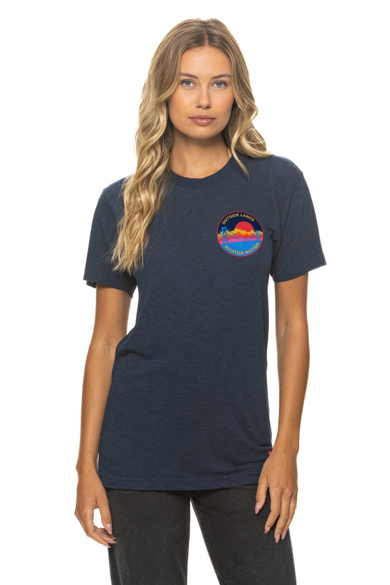 OUTSIDE LANDS 2026 CREW TEE - NAVY