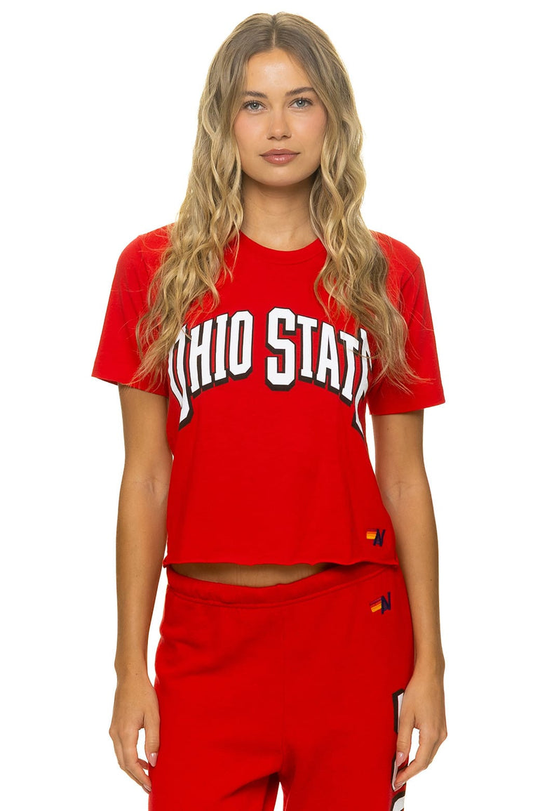 OHIO STATE UNIVERSITY 2026 BOYFRIEND TEE - OHIO STATE RED
