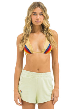 ESSENTIAL CLUB SHORTS - LIME CREAM