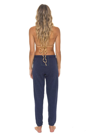 Palm Tree Festival Montecito 2026 Unisex Sweatpants Navy - back
