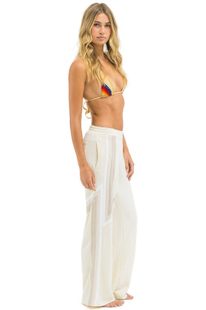 BLAZE 4 WIDE LEG SWEATPANTS - VINTAGE WHITE // VINTAGE WHITE