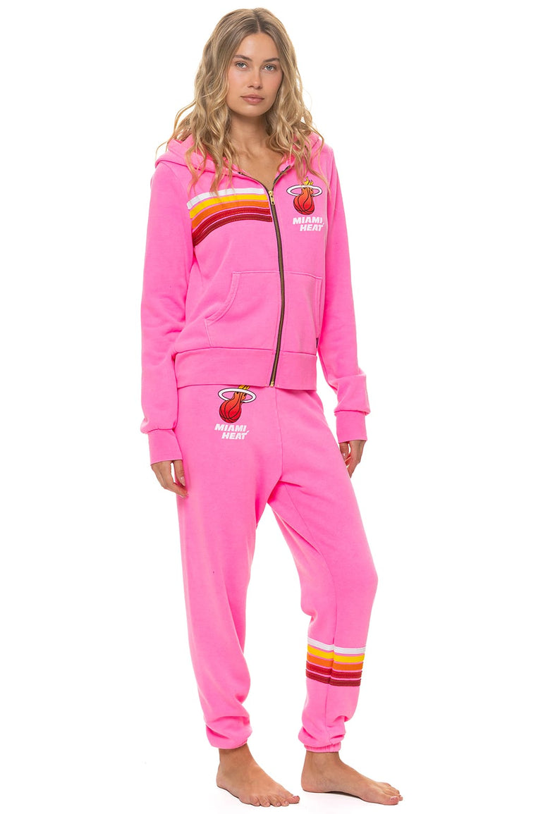 MIAMI HEAT 2026 UNISEX SWEATPANTS - NEON PINK