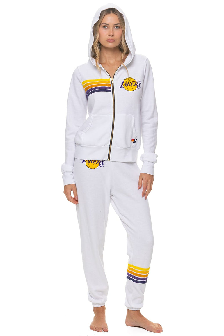 LOS ANGELES LAKERS 2026 UNISEX SWEATPANTS - WHITE