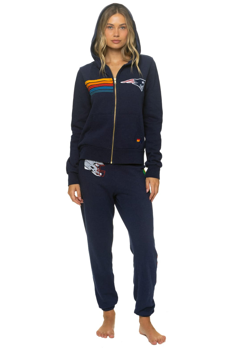 NEW ENGLAND PATRIOTS HELMET SWEATPANTS - NAVY