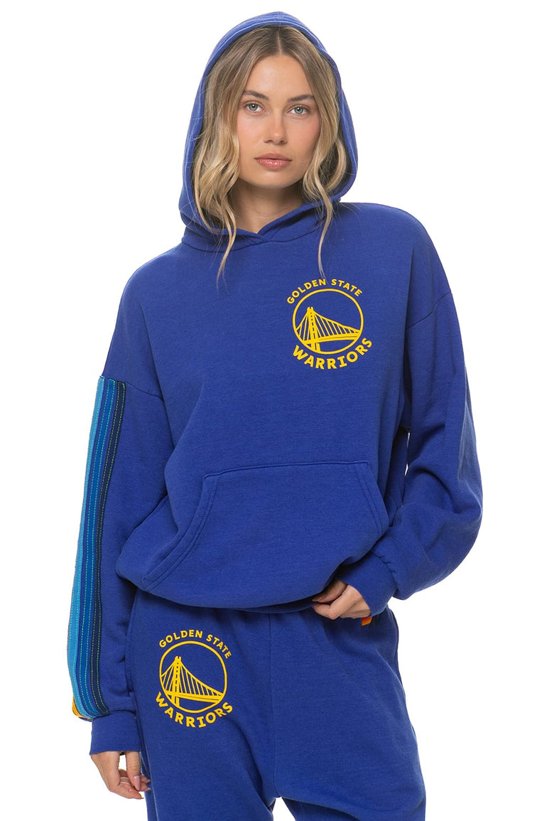 GOLDEN STATE WARRIORS 2026 RELAXED PULLOVER HOODIE - WARRIORS BLUE