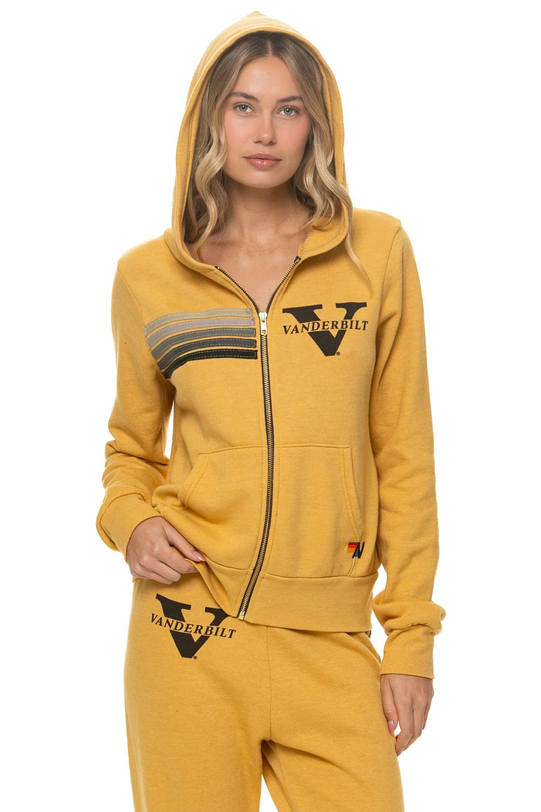 VANDERBILT UNIVERSITY 2026 ZIP HOODIE - FALLBACK GOLD