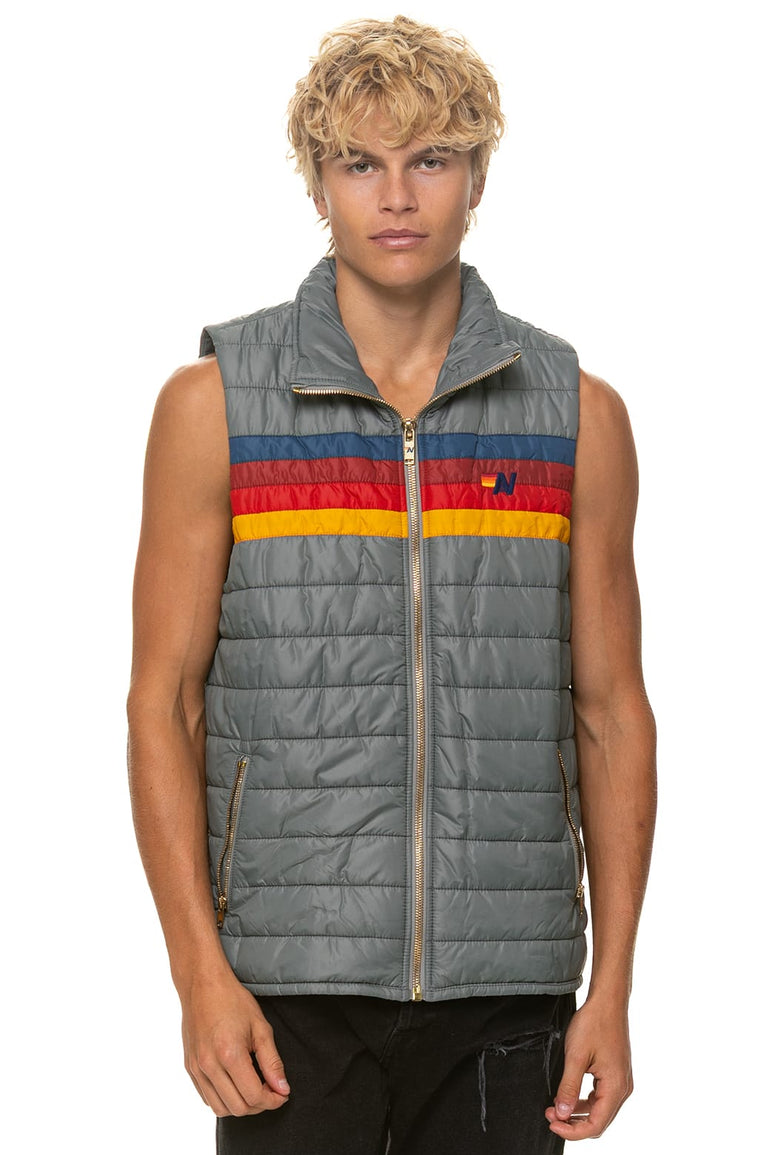 MEN'S 4 STRIPE VEST - SEDONA