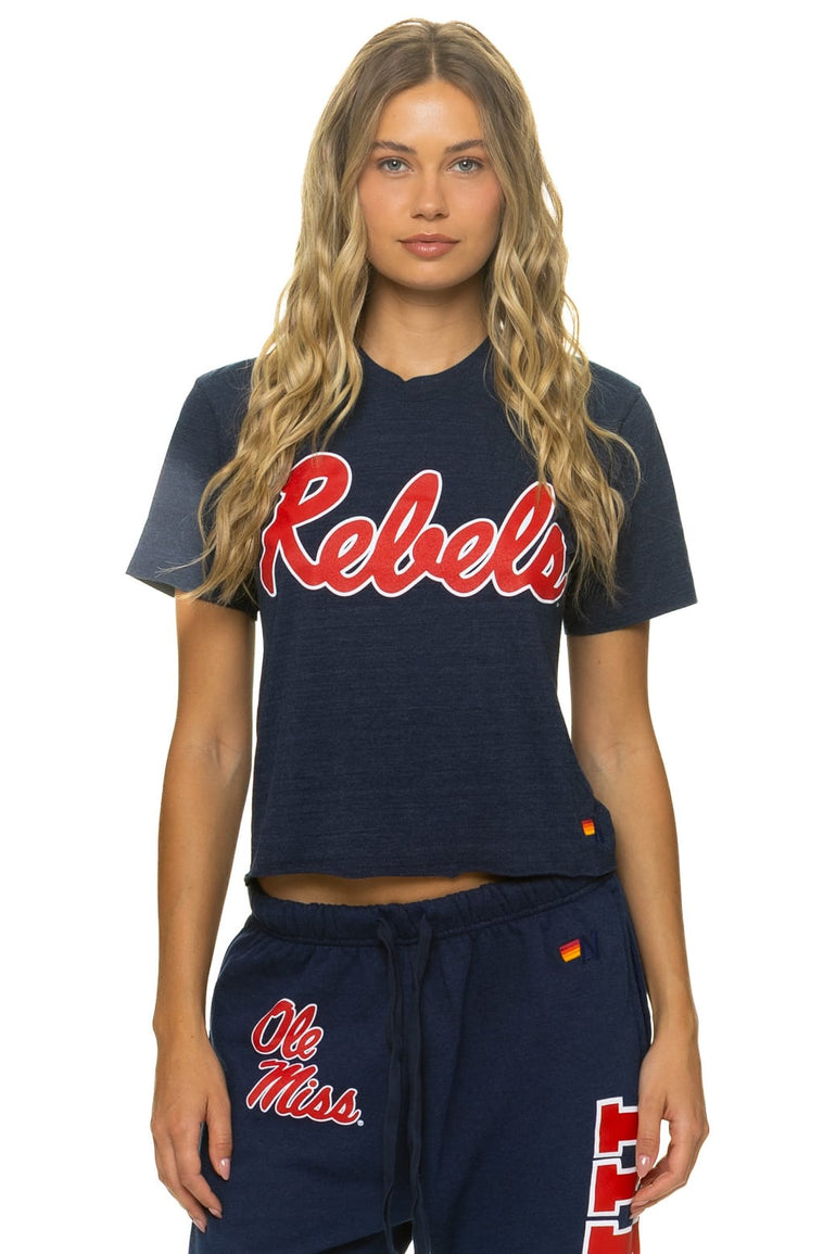 OLE MISS 2026 BOYFRIEND TEE - NAVY