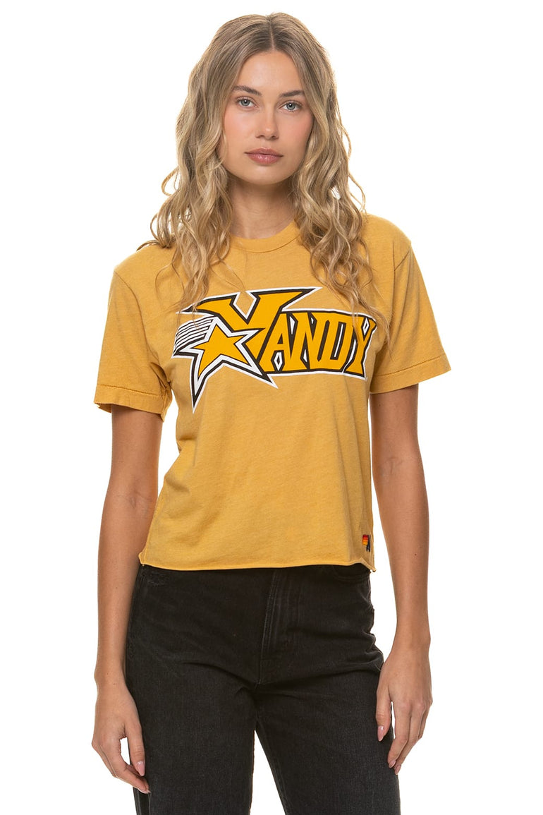 VANDERBILT UNIVERSITY 2026 BOYFRIEND TEE - FALLBACK GOLD