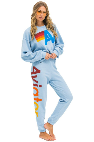 AVIATOR NATION 2 SWEATPANTS - ICE Women's Sweatpants Aviator Nation