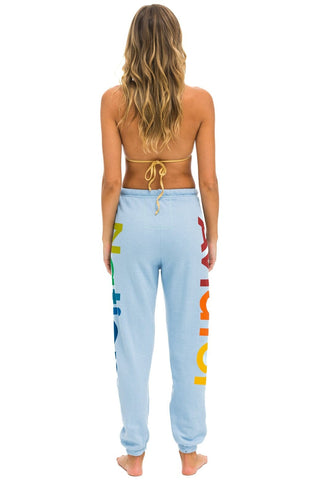 AVIATOR NATION 2 SWEATPANTS - ICE Women's Sweatpants Aviator Nation