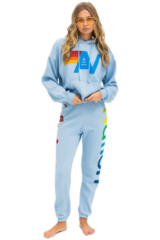 AVIATOR NATION 2 SWEATPANTS - ICE Women's Sweatpants Aviator Nation