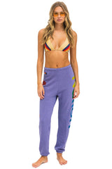 AVIATOR NATION 2 SWEATPANTS - LAVENDER Women's Sweatpants Aviator Nation