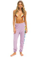 AVIATOR NATION 2 SWEATPANTS - MAUVE Women's Sweatpants Aviator Nation